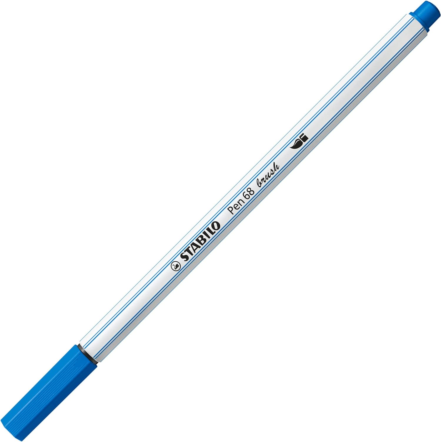 Pennarello con punta a pennello Pen 68 brush Azzurro