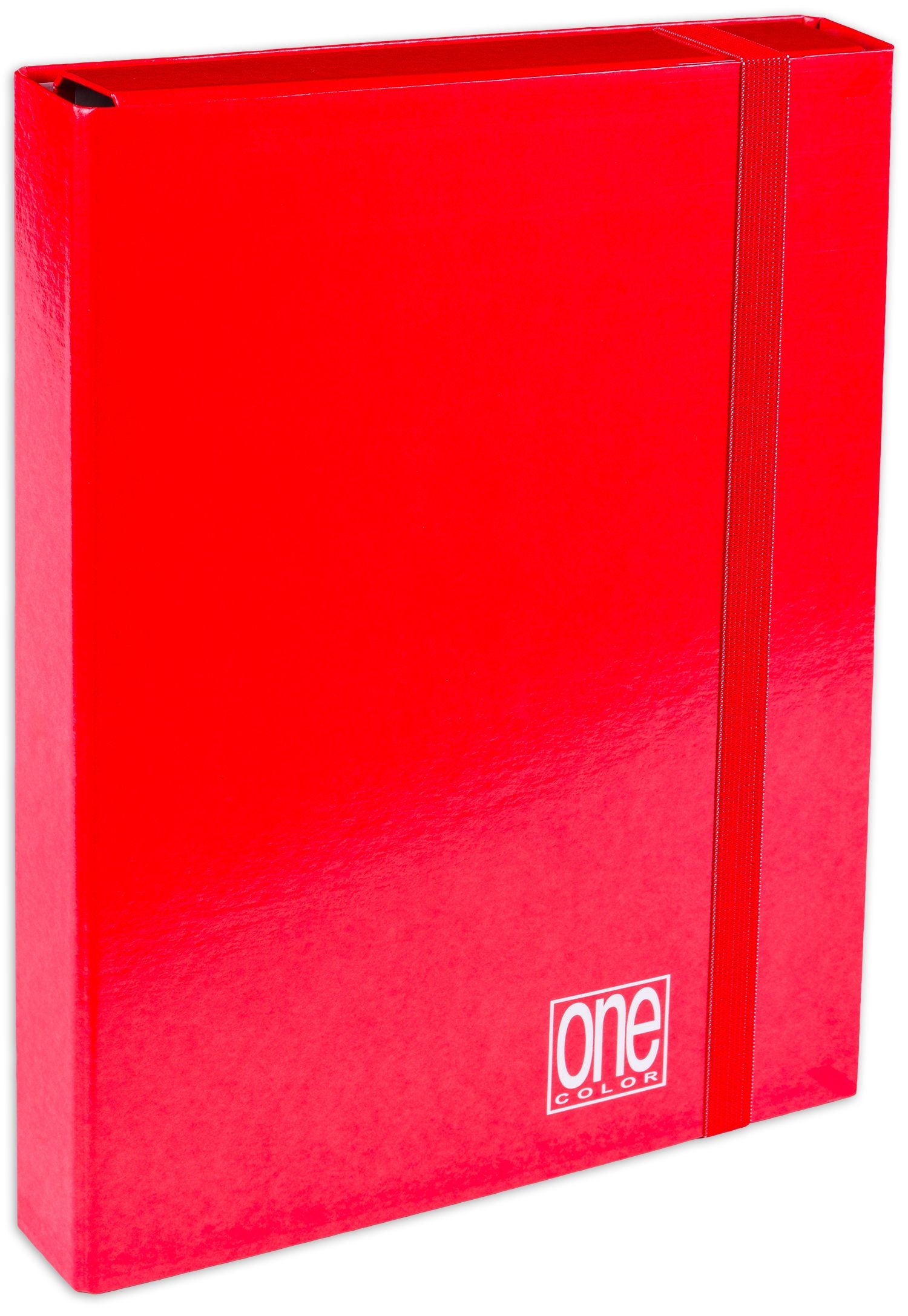 Cartella portaprogetti con elastico 25x35cm dorso 5cm Rosso