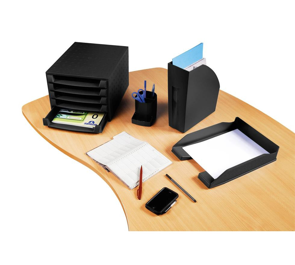 Portapenne Mini-Octo Ecoblack - Nero