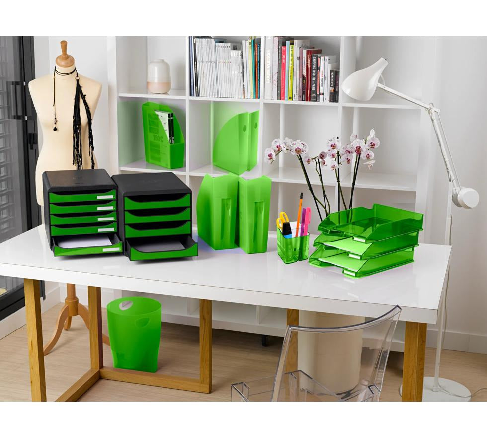 PORTAPENNE PEN CUBE LINICOLOR - VERDE MELA