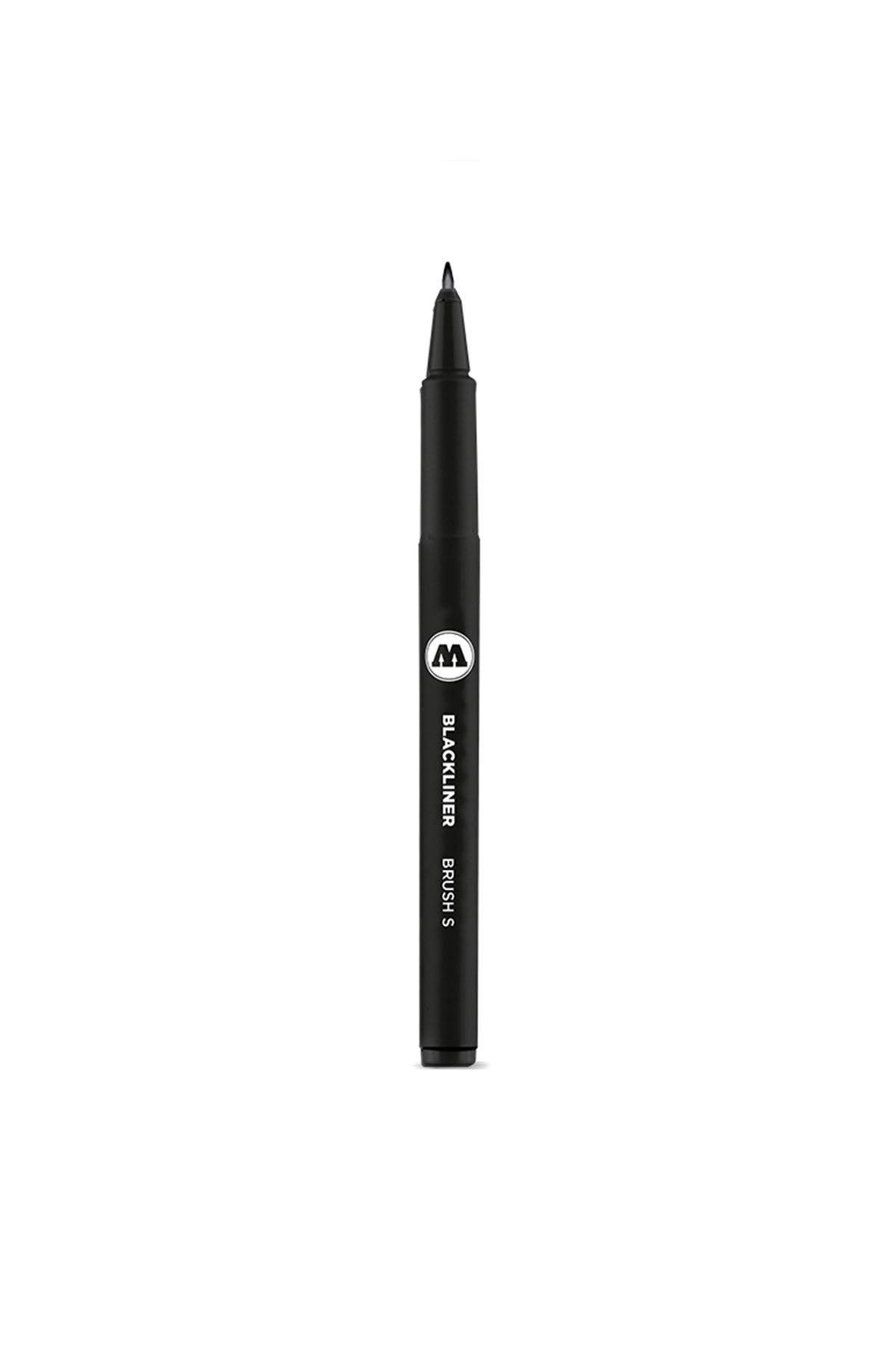 Molotow Blackliner Fineliner Black Brush S