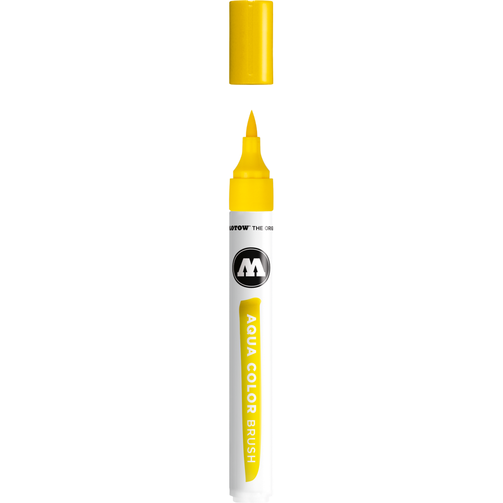 Pennarello Aqua Color Brush Molotow 001 Giallo Primario 1 MM