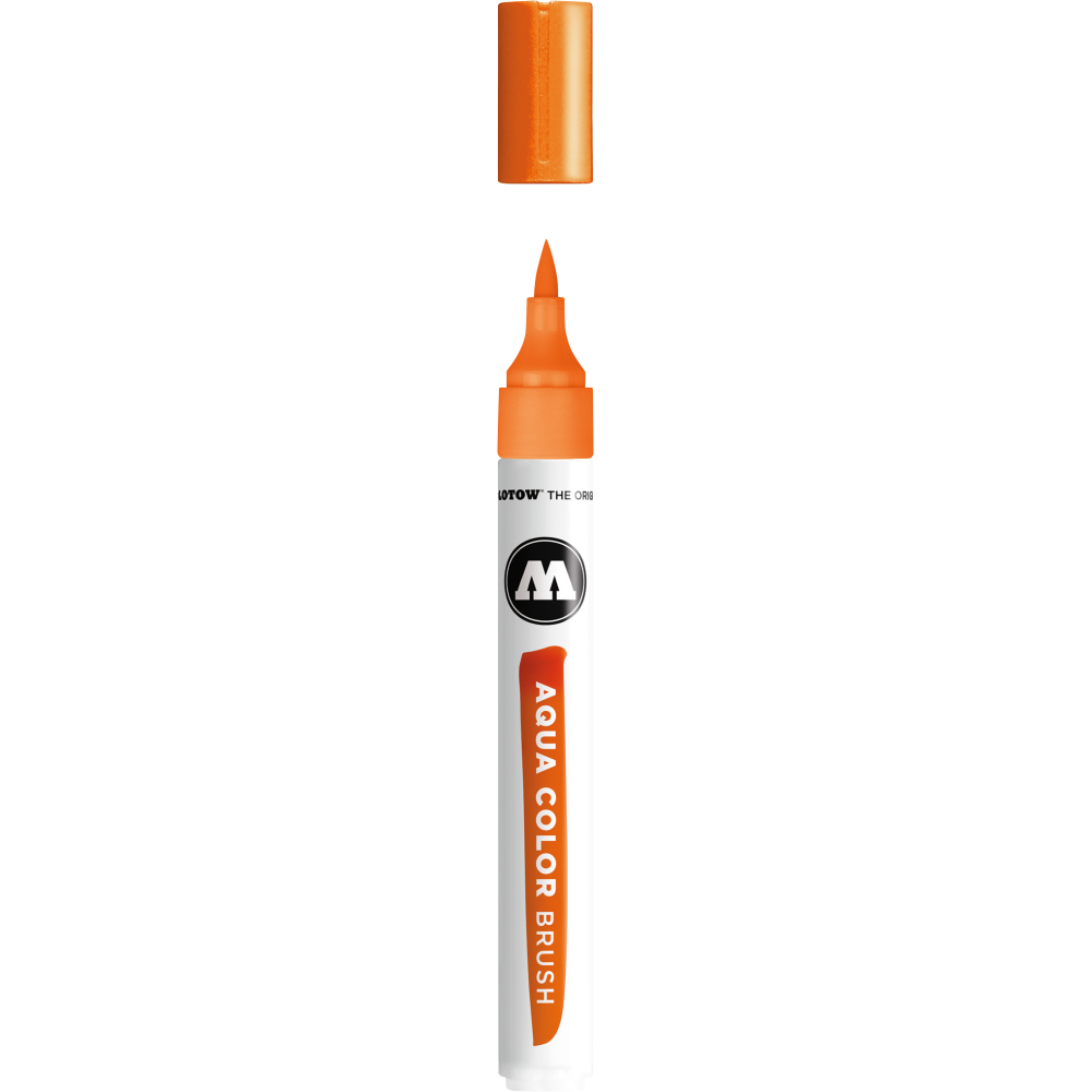 Pennarello Aqua Color Brush Molotow 003 Arancione 1 MM