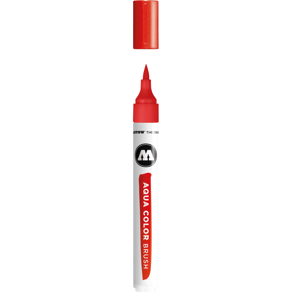 Pennarello Aqua Color Brush Molotow 005 Vermilion 1 MM