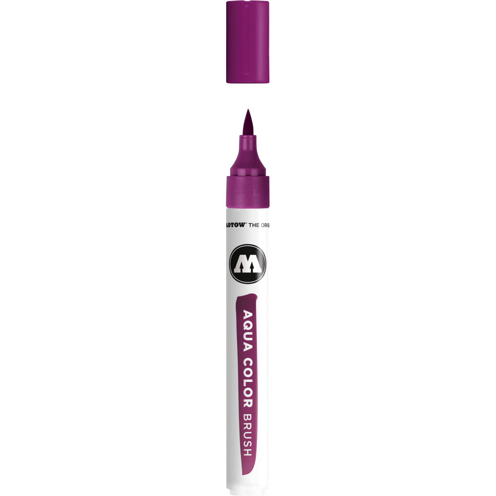 Pennarello Aqua Color Brush Molotow 010 Purple 1 MM