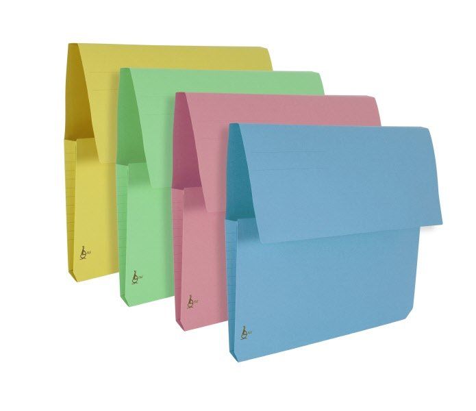 Cf. 10 Cartelline tasca soffietto 225g/mq 25 5x32 5 Verde