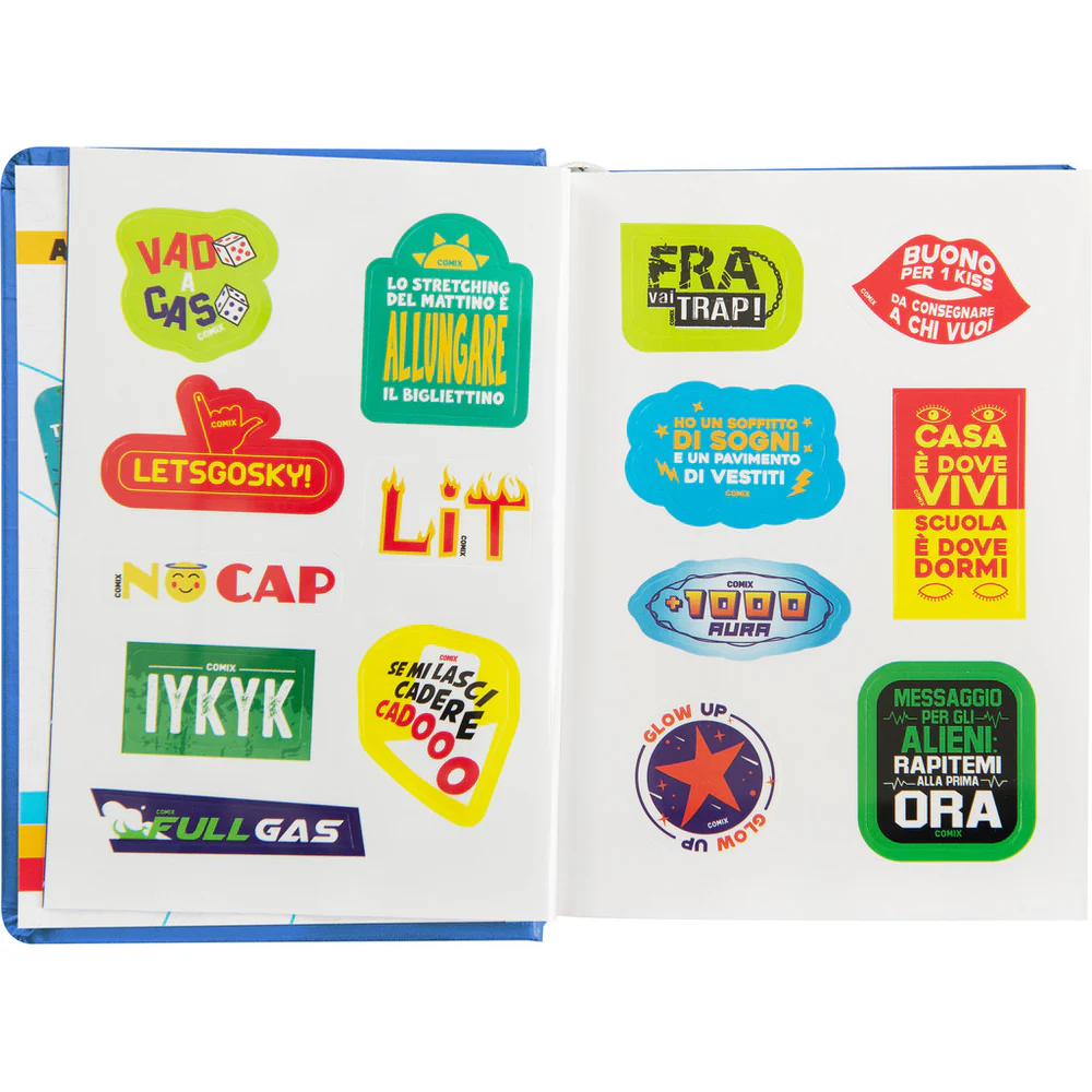 Comix - Diario 16 Mesi 2025/26- Giornaliero Mignon Avion