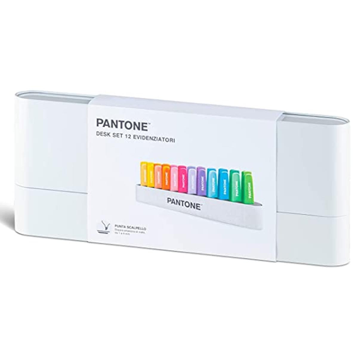 OSAMA PANTONE Desk Set – 12 Evidenziatori colori assortiti