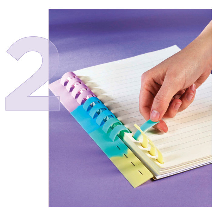 Osama - Notebook con spirale Rainbow Pastel A5 - 1 Rigo