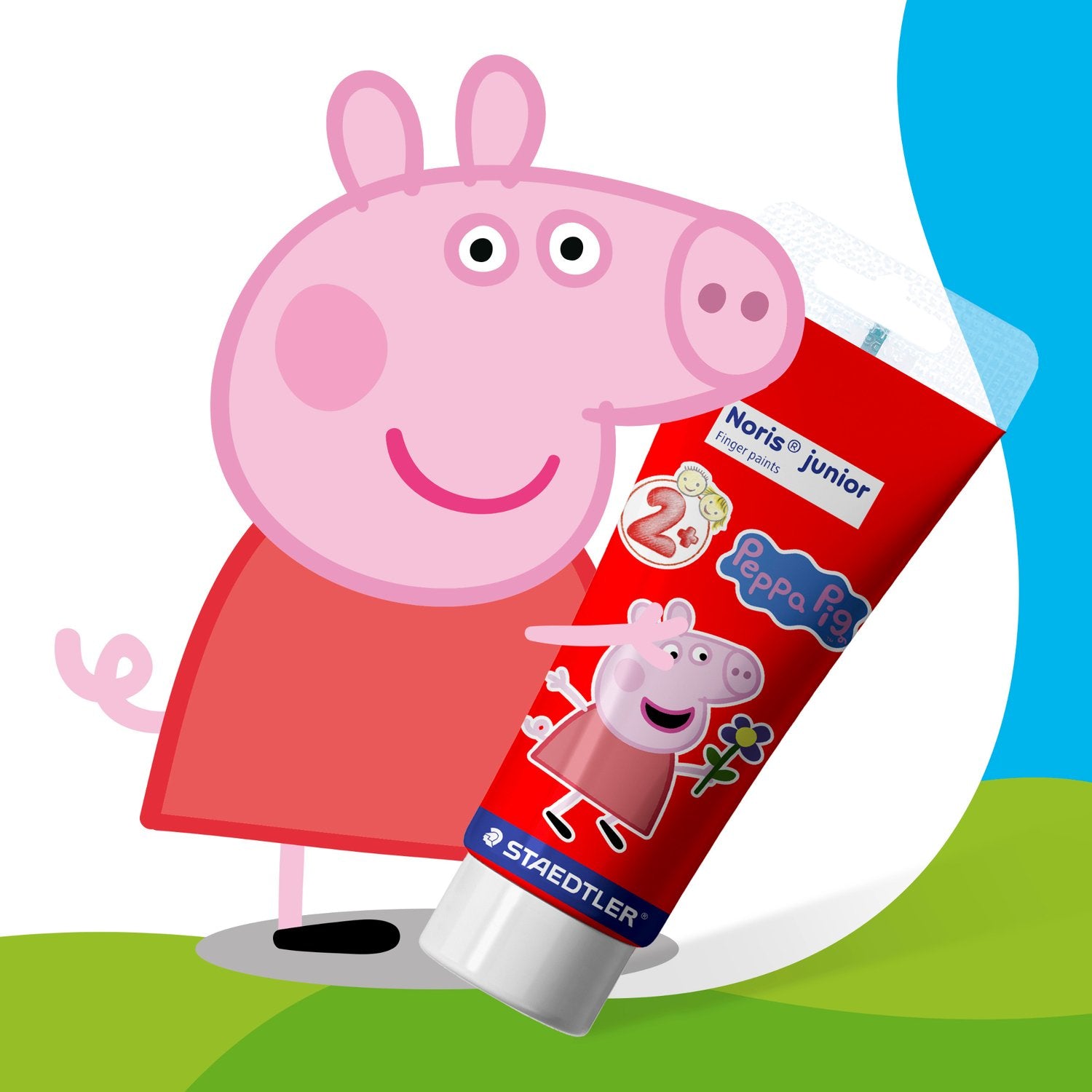 Noris® junior for Peppa Pig - Colori a dita