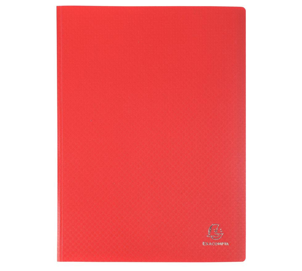 PORTALISTINI OPAK PPL 80 BUSTE 0.5mm A4 - Rosso