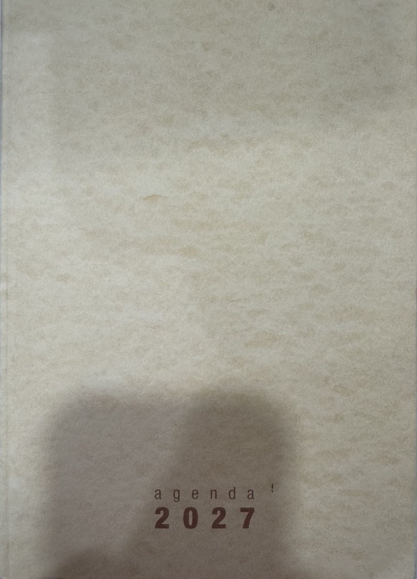 RICAMBIO AGENDA GIORNALIERA 14X20cm - Avorio