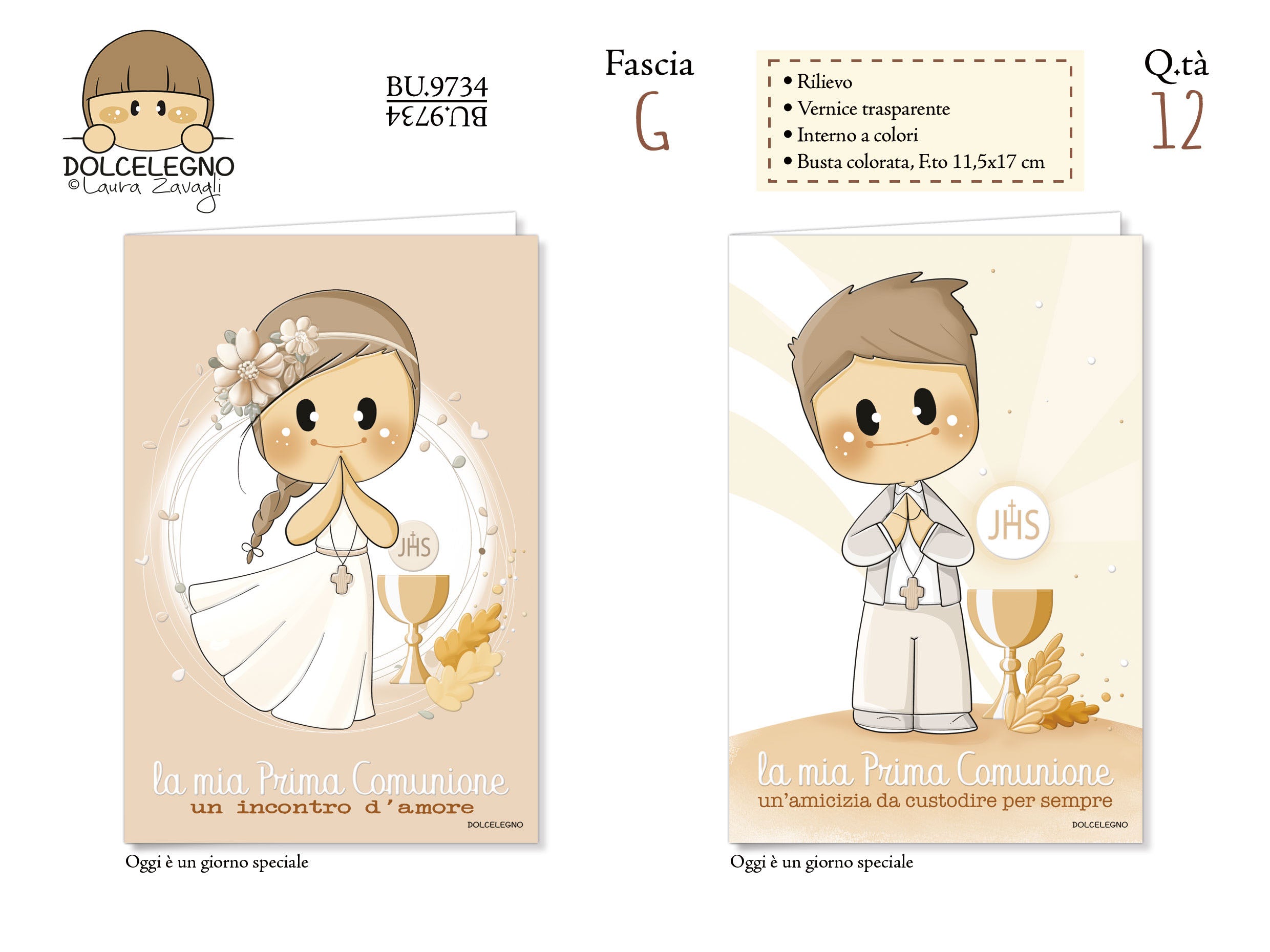 Le Bubine di Dolcelegno - Biglietti Comunione