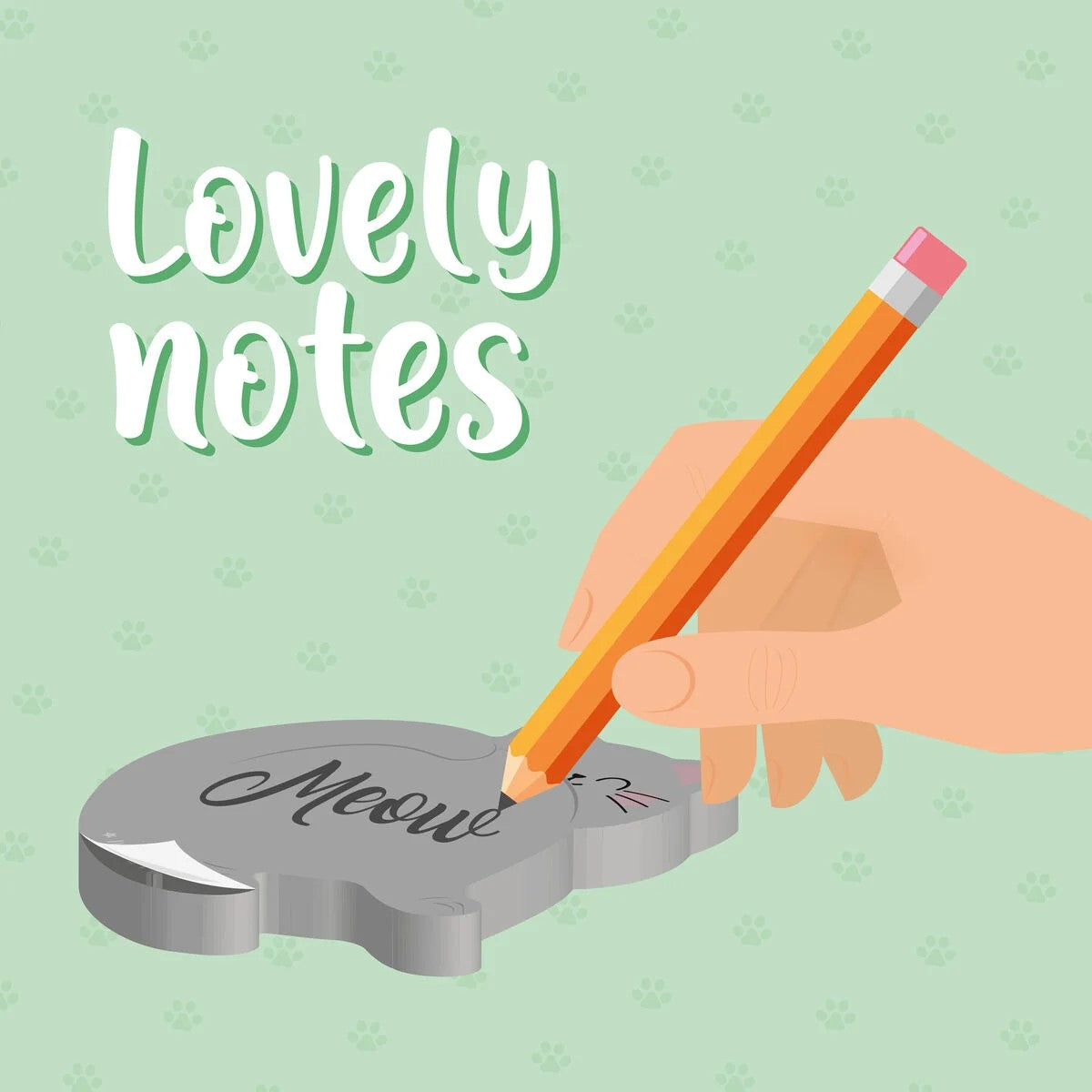 Blocco note adesivo - Lovely Notes