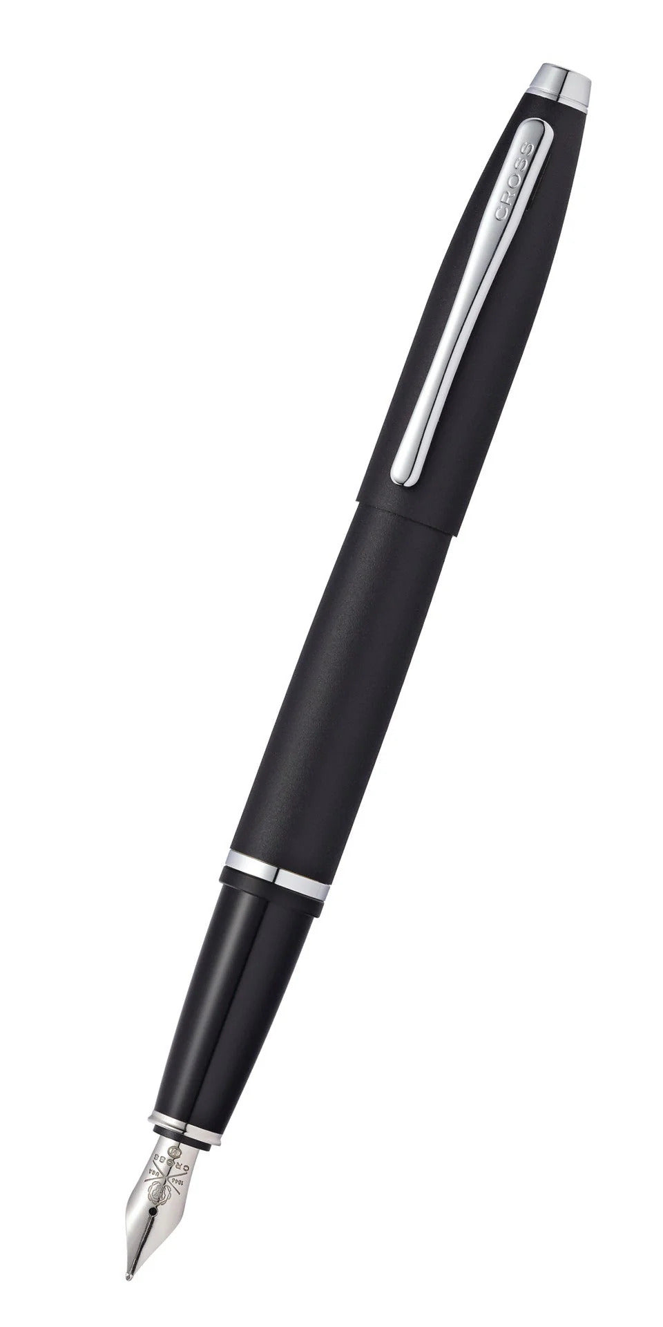 Penna stilografica Calais™ con pennino medio nero opaco