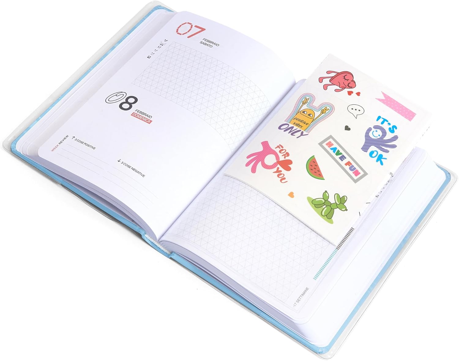 BE YOU - Diario Scuola 25/26 12 Mesi Standard - Light Breeze