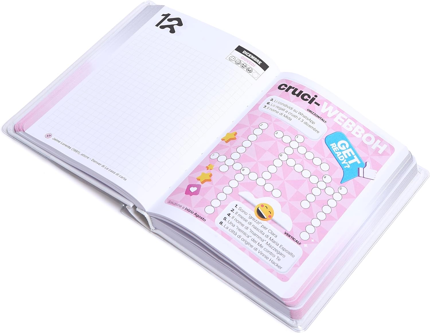 DIARIO AGENDA 16 MESI EASY 12 5X16 5 BE-YOU WEBBOH 2024-2025