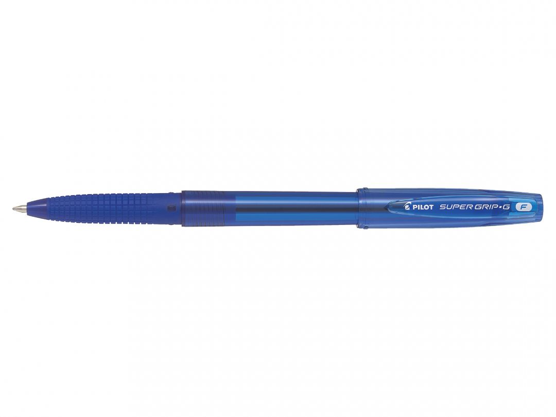 CF 12 PZ Super Grip G cap penna a sfera punta fine blu
