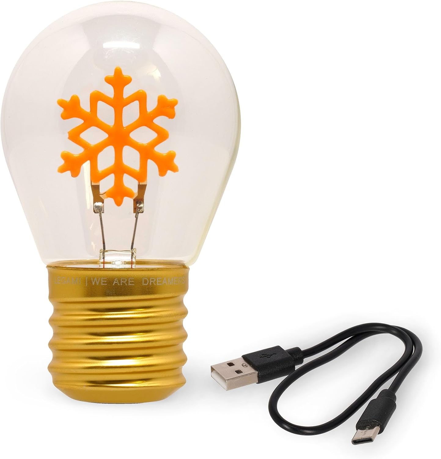 Lampada Decorativa da Tavolo - Snowflakes - Bulb Fiction