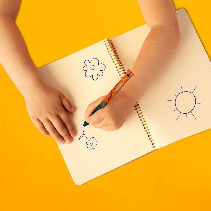 Penna a Sfera a Due Colori - Click&Clack - Tiger