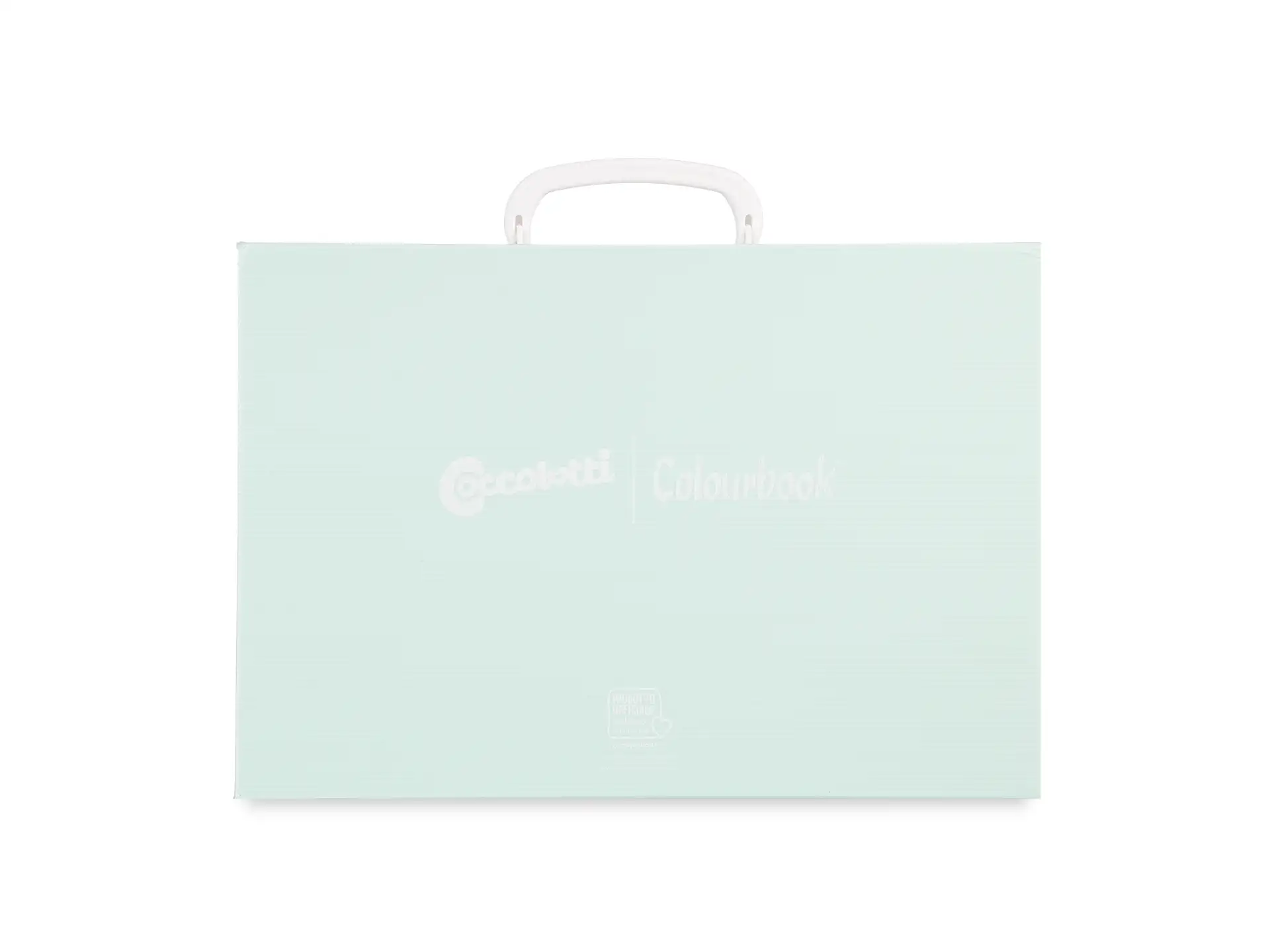 Colourbook - Valigetta Polionda Coccolotti - Classic Verde