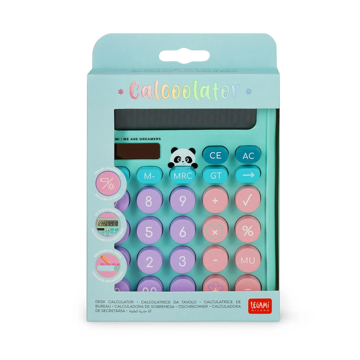 Calcolatrice da Tavolo - Calcoolator Panda