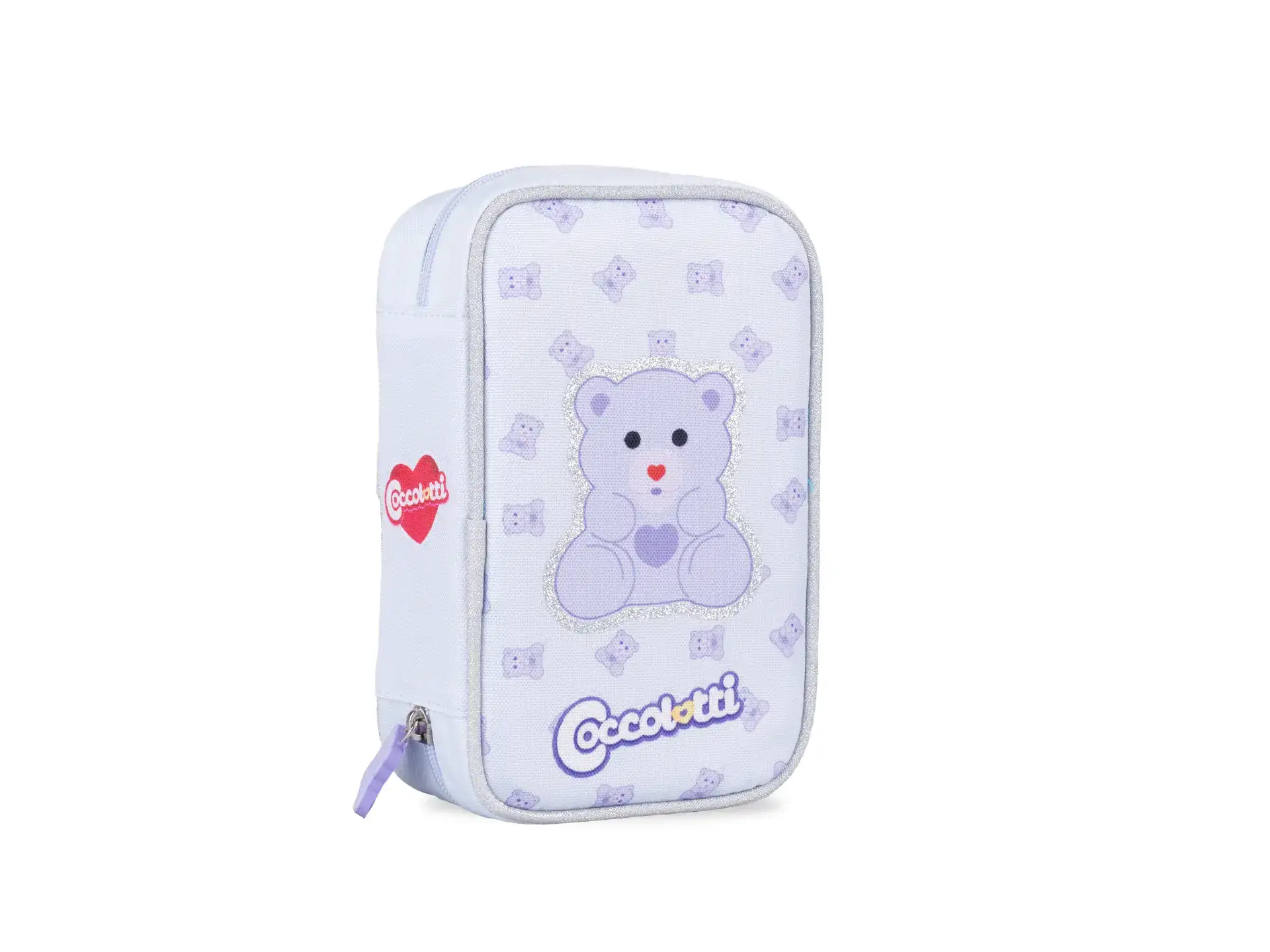 Colourbook - Coccolotti Astuccio 1 Zip - Classic Lilla