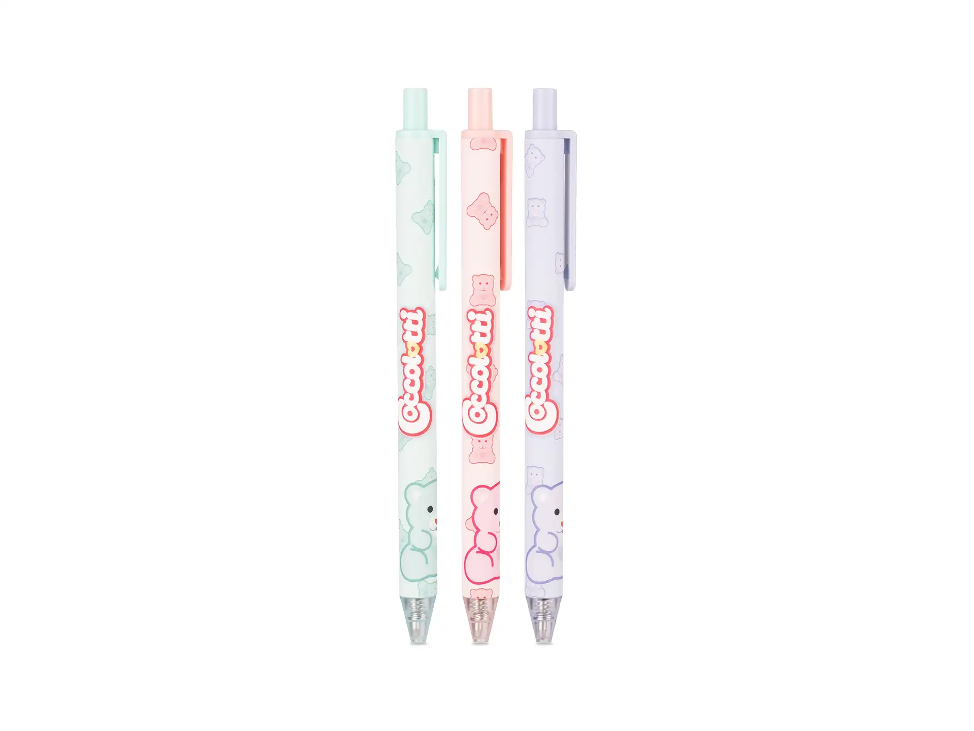 Colourbook - Set 3 penne a sfera Coccolotti Classic