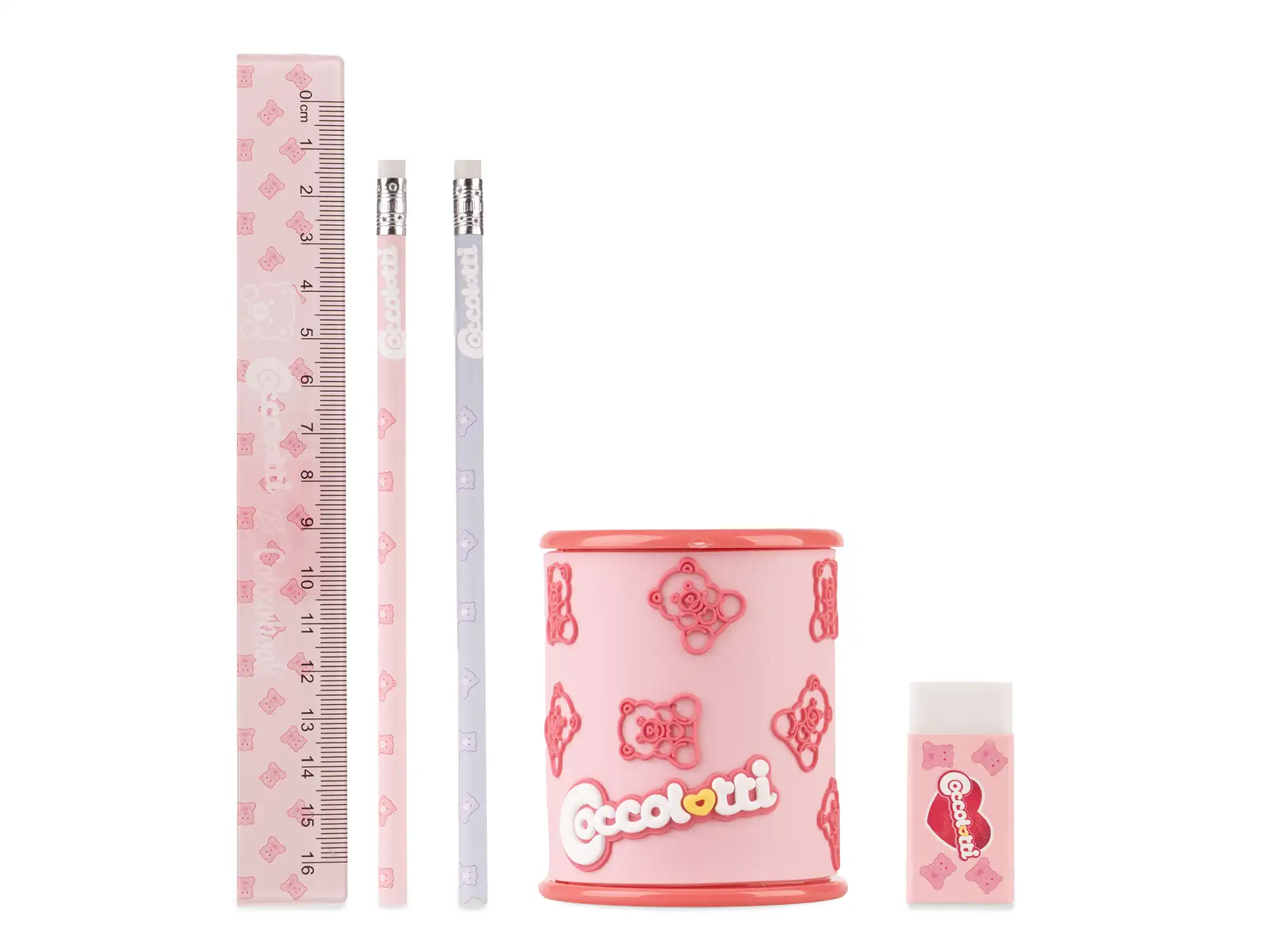 Colourbook - Kit Stationery Coccolotti 5 PZ- Classic Rosa