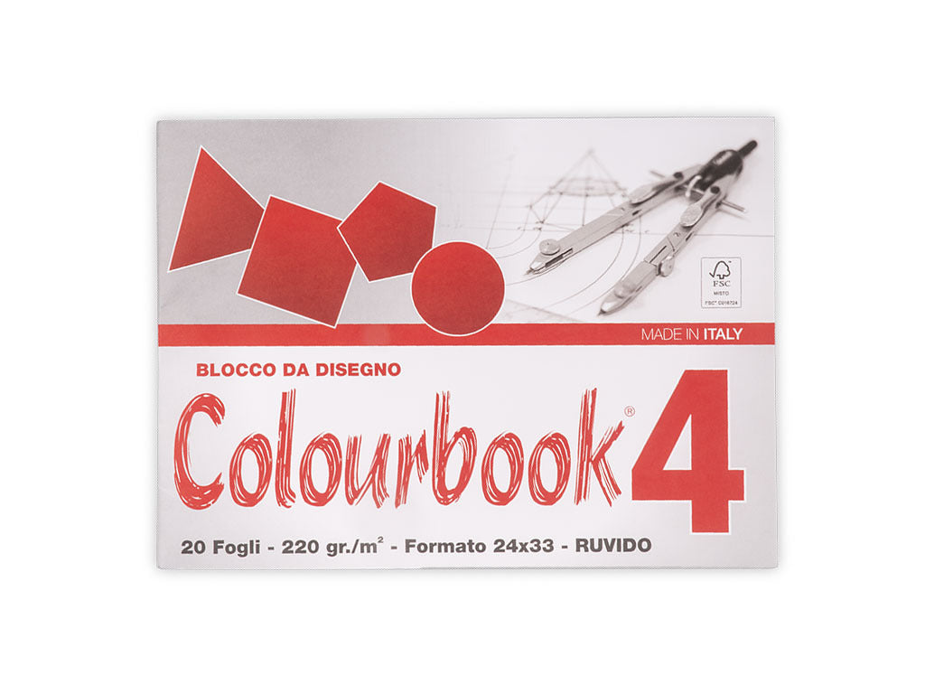 Blocco da disegno C4 Ruvido - 24x33