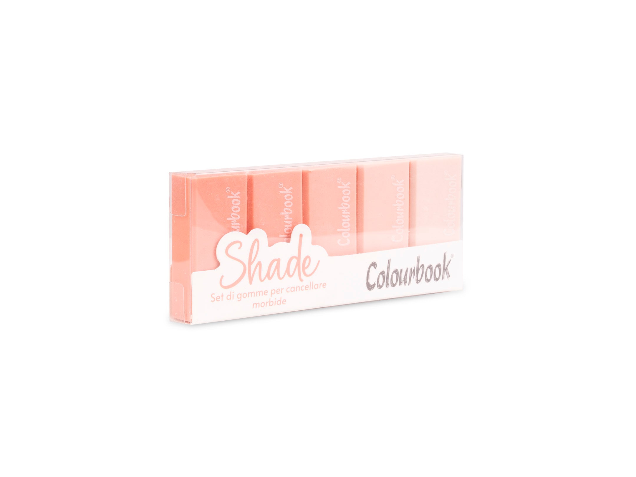 Set 5 gomme da cancellare Shade Orchidea