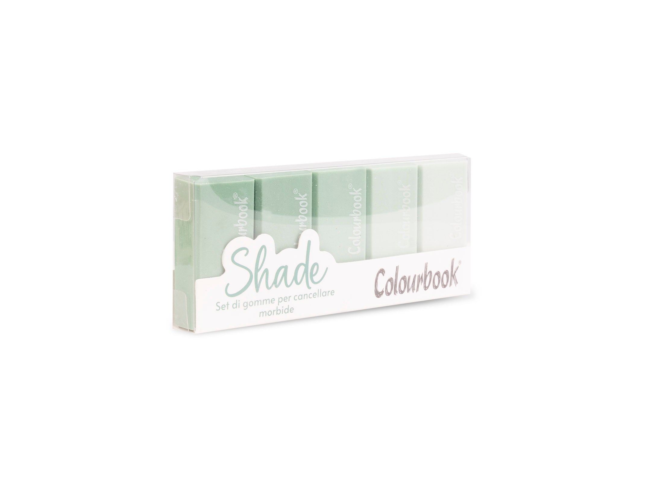 Set 5 gomme da cancellare Shade Salvia