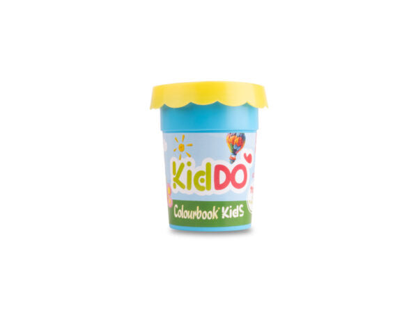 Vasetto plastilina KidDO’ 110g Giallo