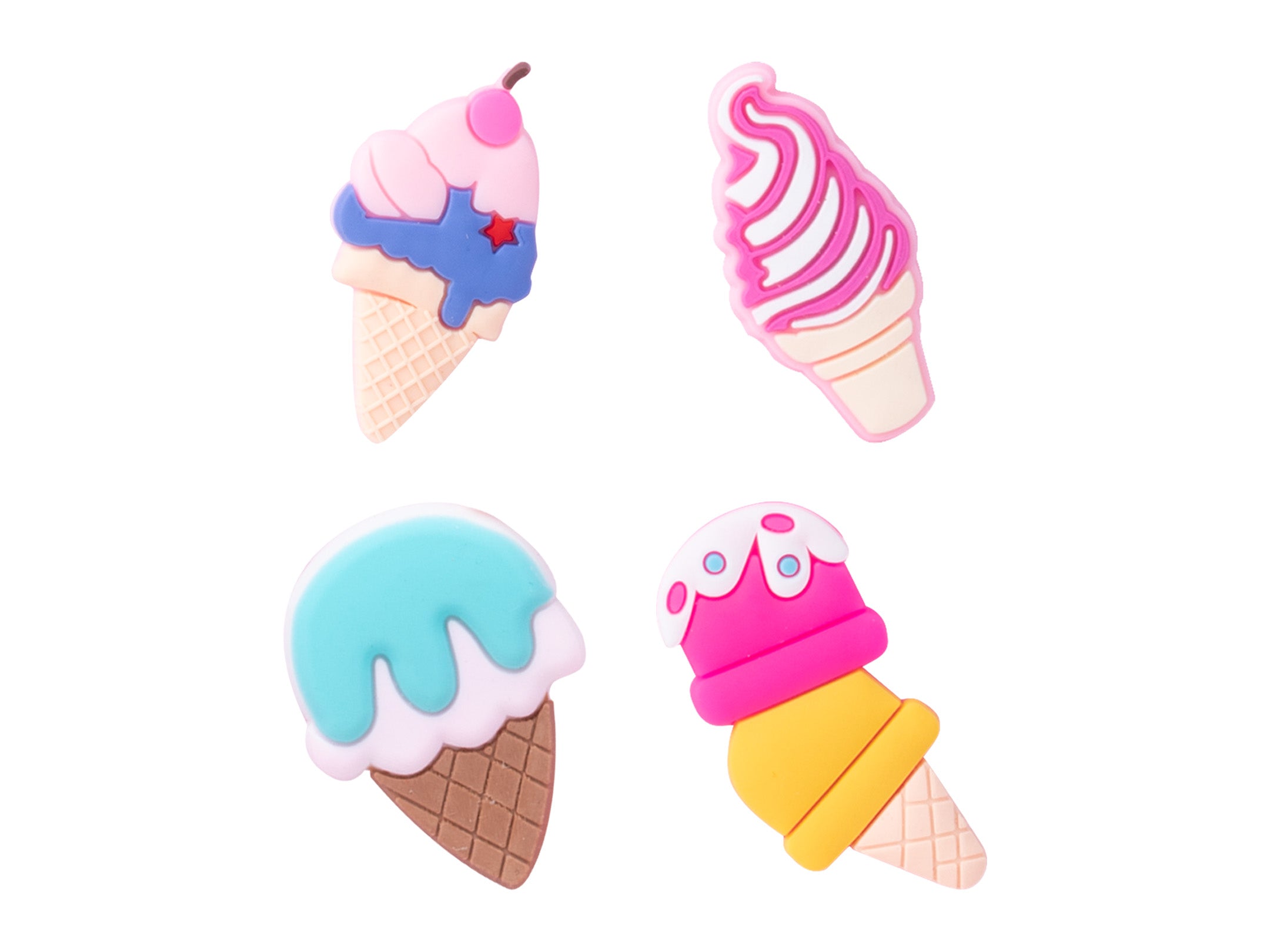 Set 4 Pezzi Pin It Ice Cream