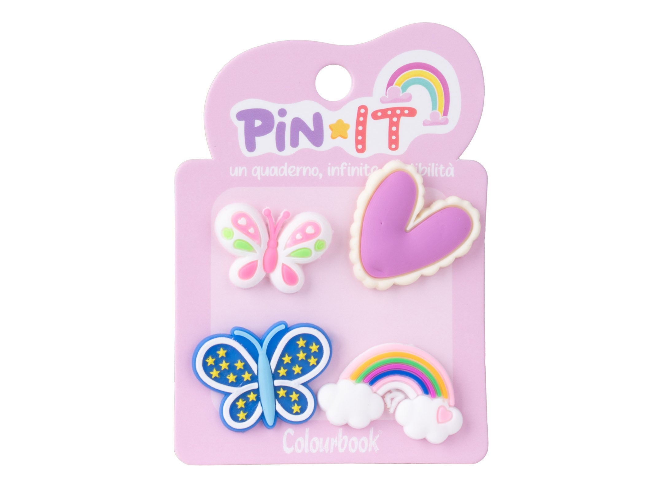 Set 4 Pezzi Pin It Color Dreams