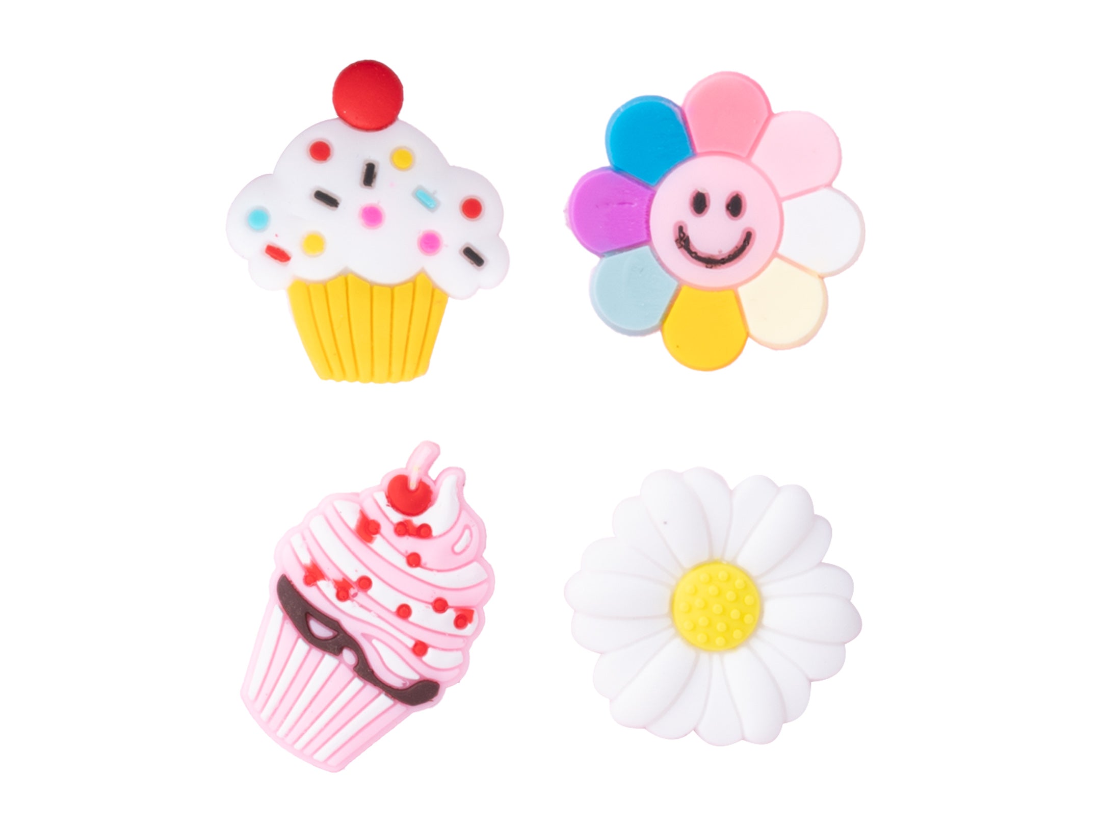 Set 4 Pezzi Pin It Smiley Sweeties