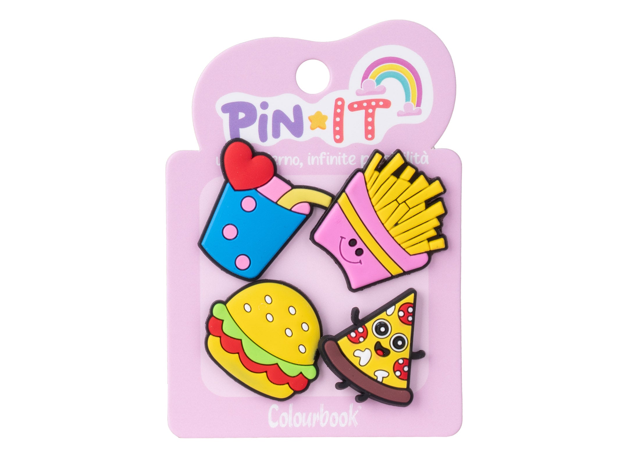 Set 4 Pezzi Pin It Food & Drink