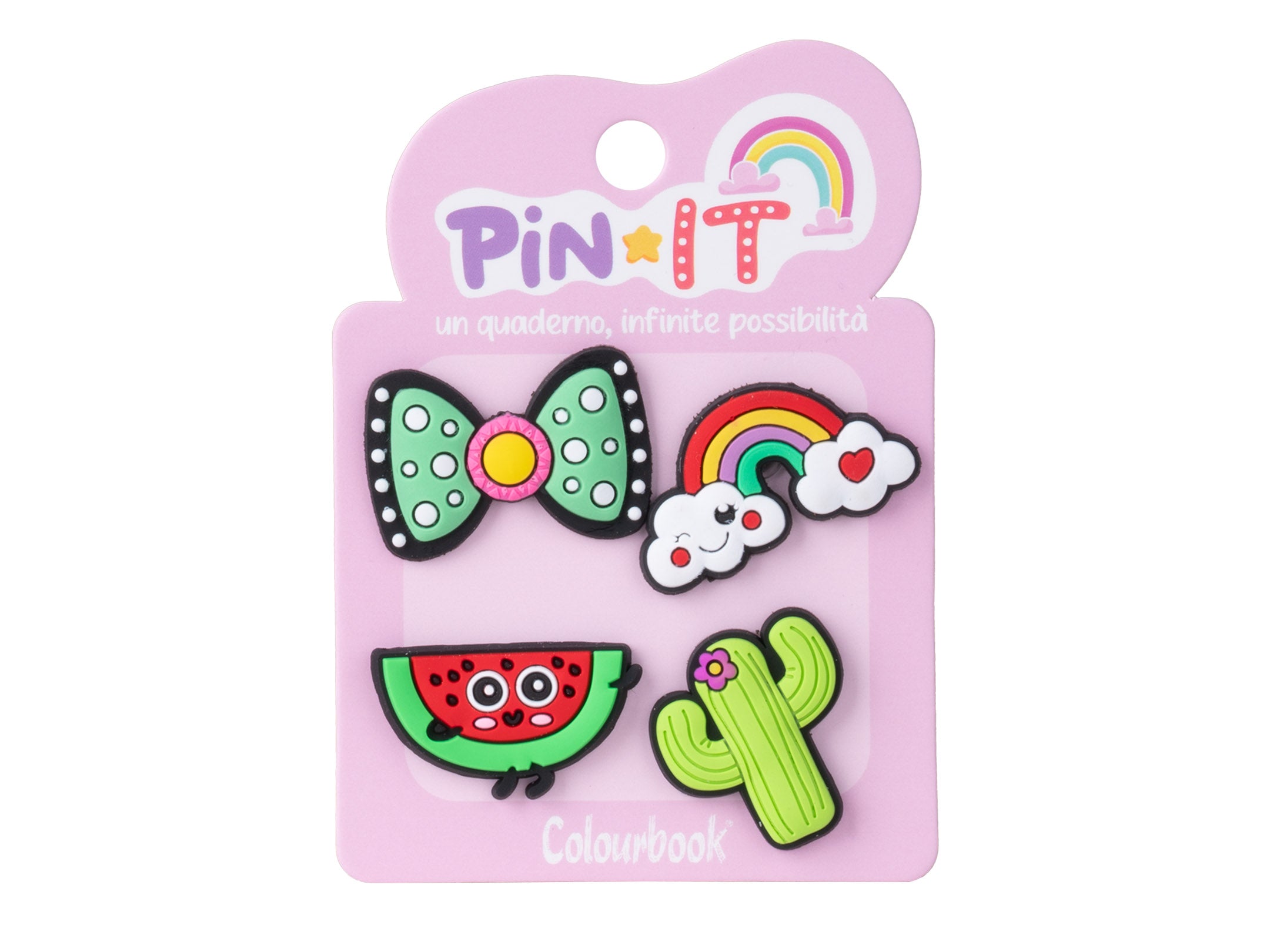 Set 4 Pezzi Pin It Cute Fruits