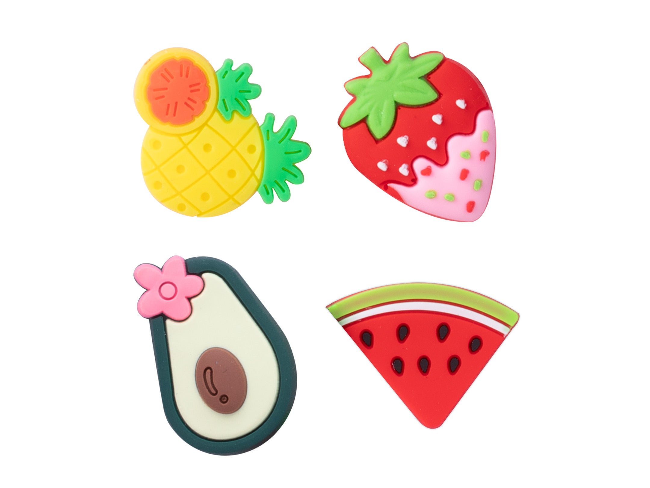 Set 4 Pezzi Pin It Love & Fruit