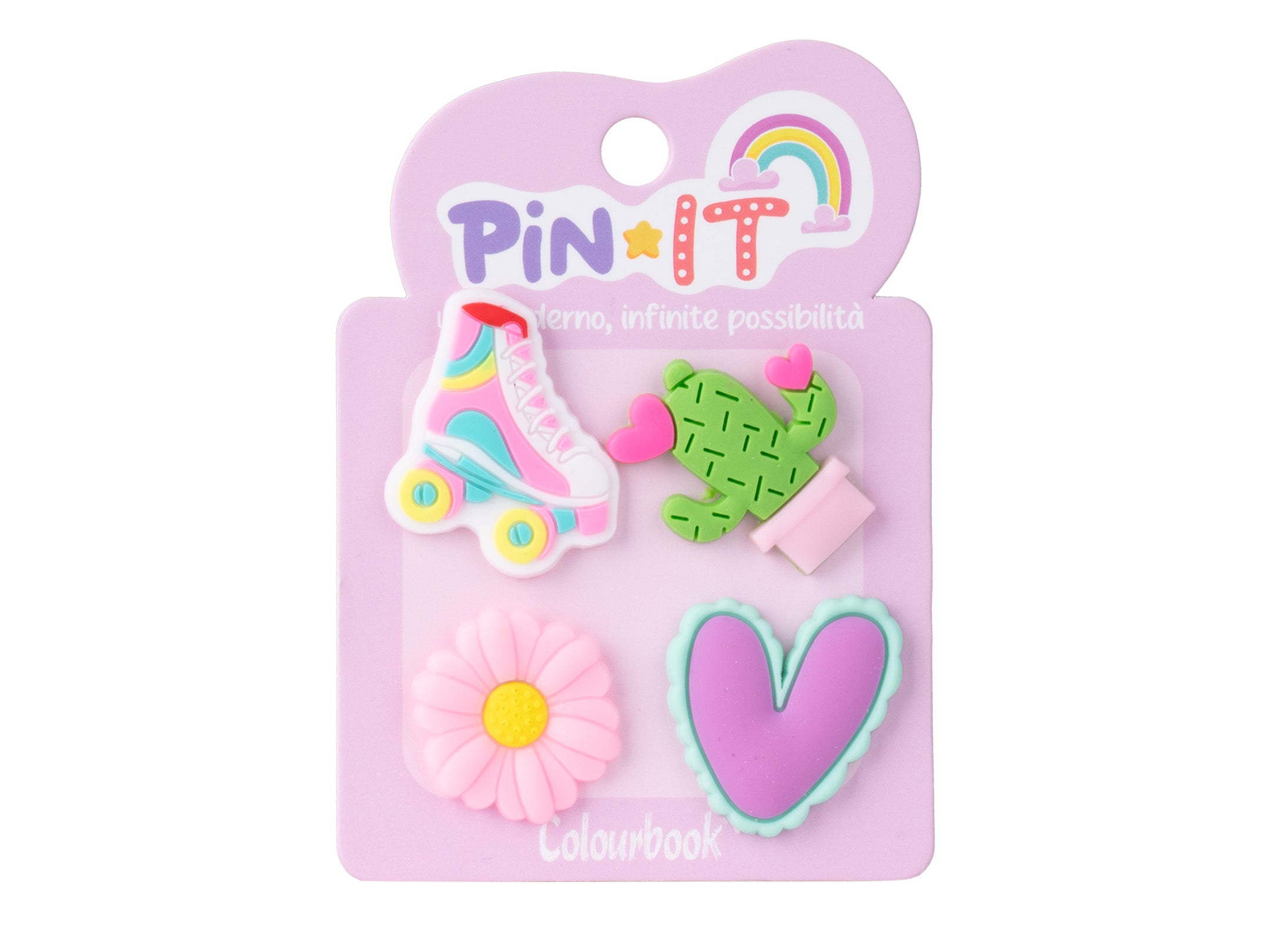 Set 4 Pezzi Pin It Summer Love