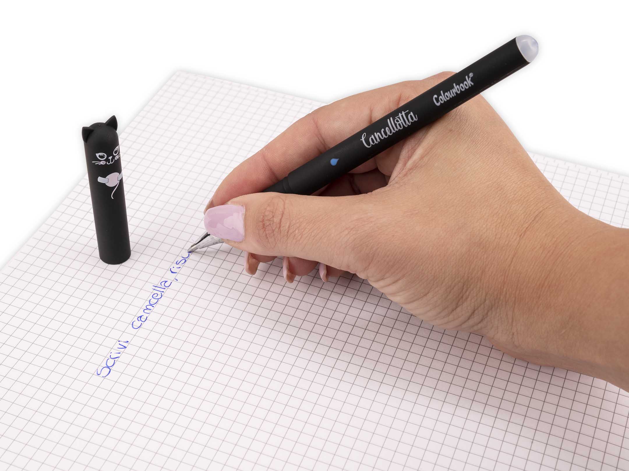 Penna gel Cancellotta Quokka A+B - Blu