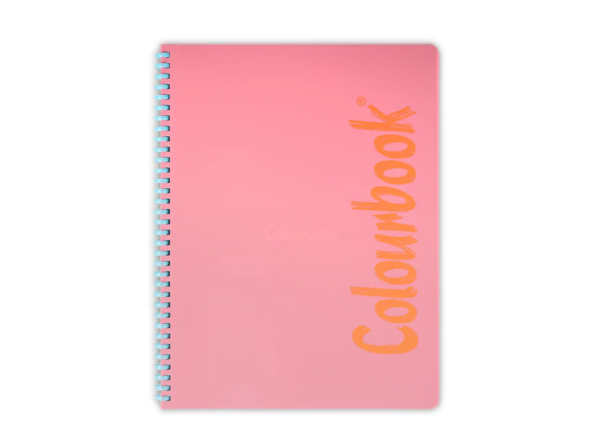 Quaderno A4 con spirale Soft - 1 Rigo - Rosa