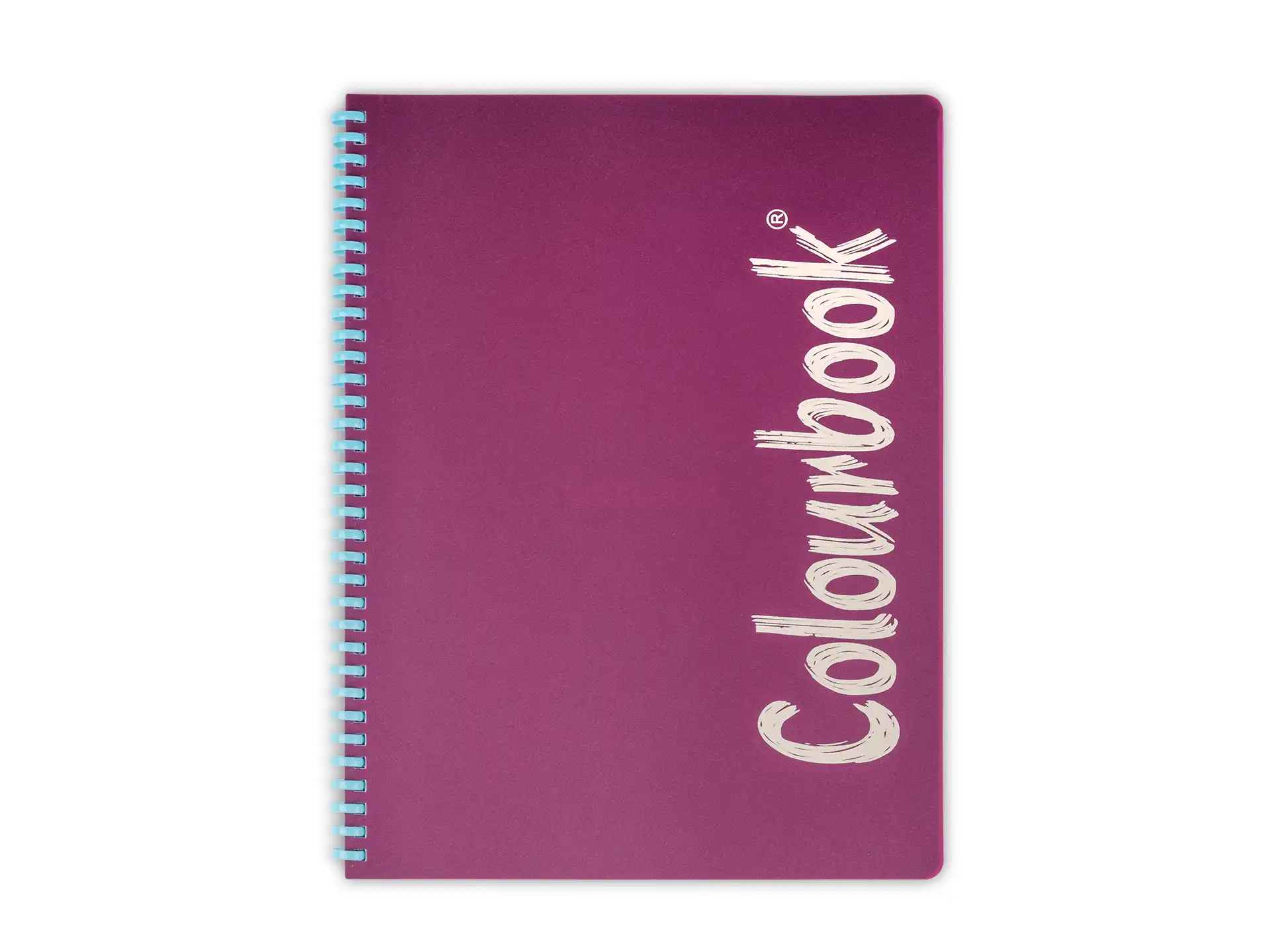Quaderno A4 con spirale Soft – Quadretti 5MM - Prugna