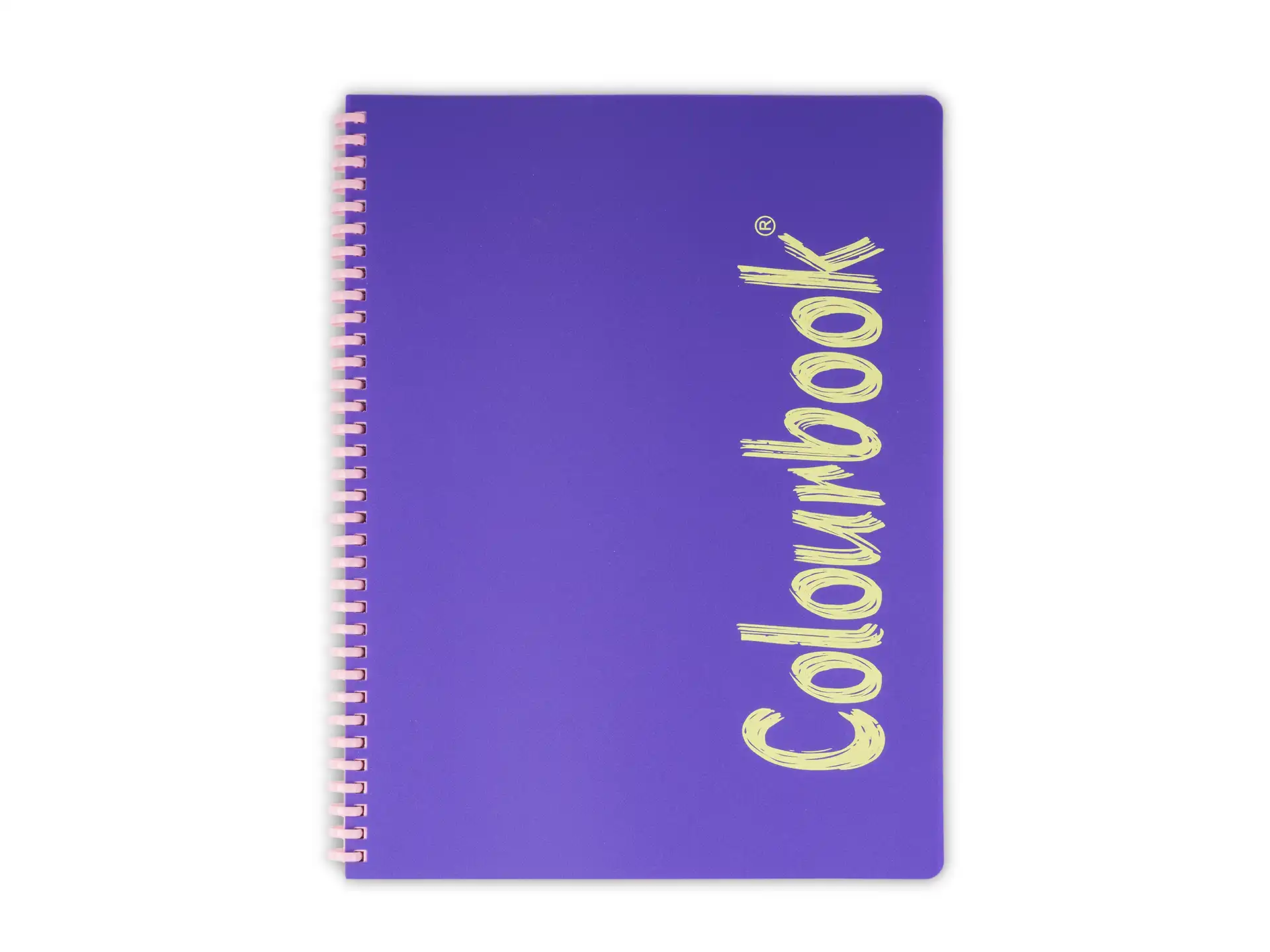 Quaderno A4 con spirale Soft – Quadretti 5MM - Viola