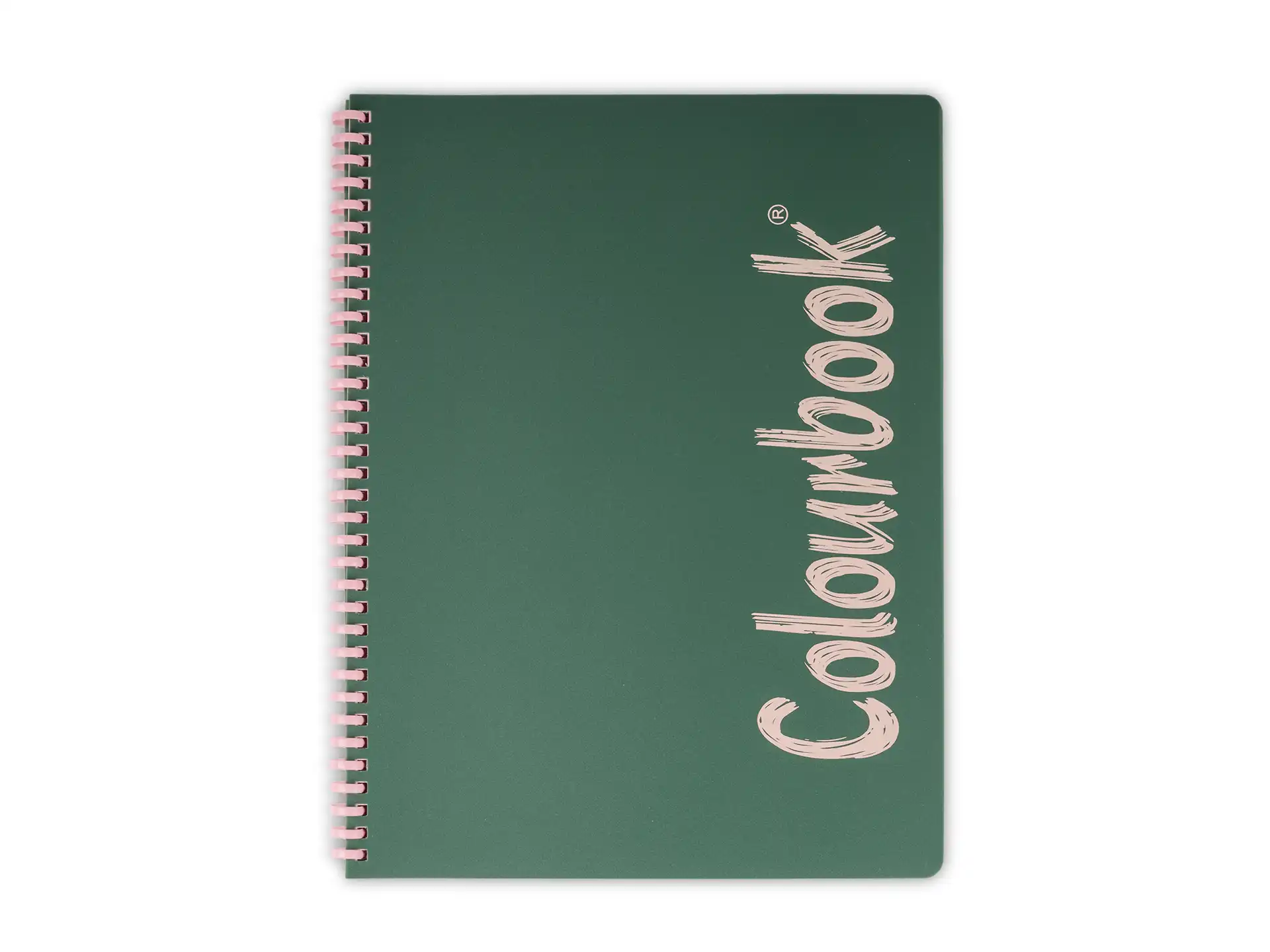 Quaderno A4 con spirale Soft – Quadretti 5MM - Verde Mirto