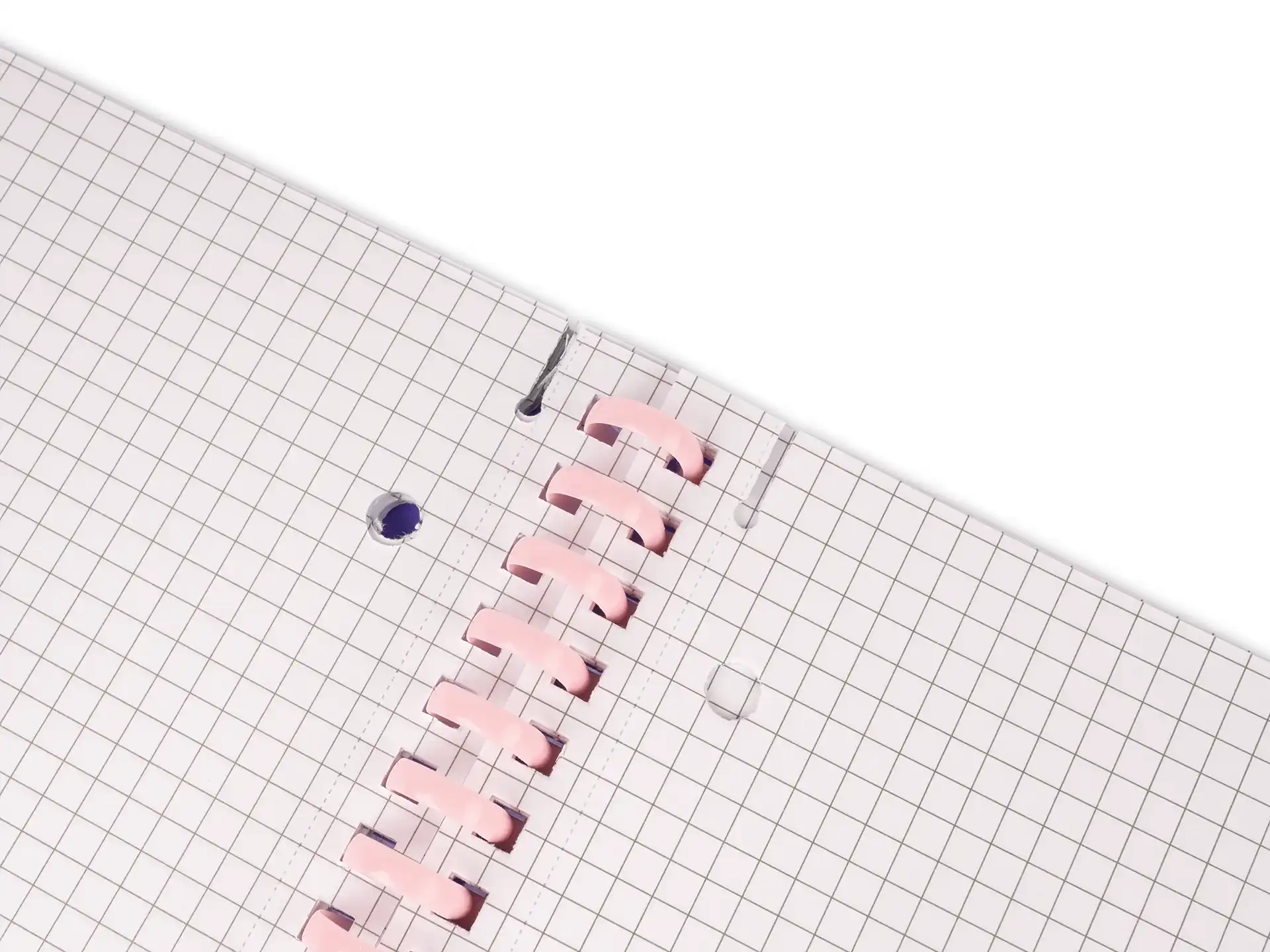 Quaderno A4 con spirale Soft – Quadretti 5MM - Verde Mirto