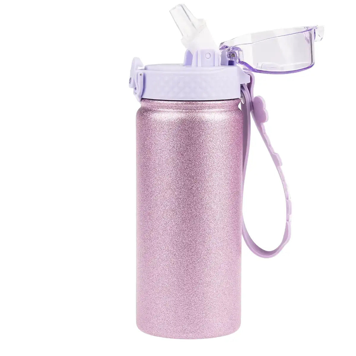 Borraccia termica Glitter 550ml - Lilla