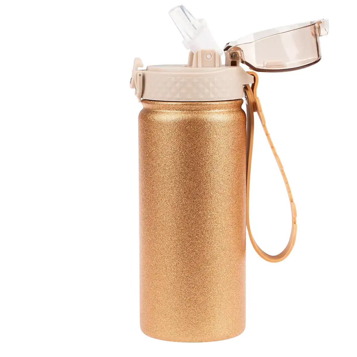 Borraccia termica Glitter 550ml - Oro