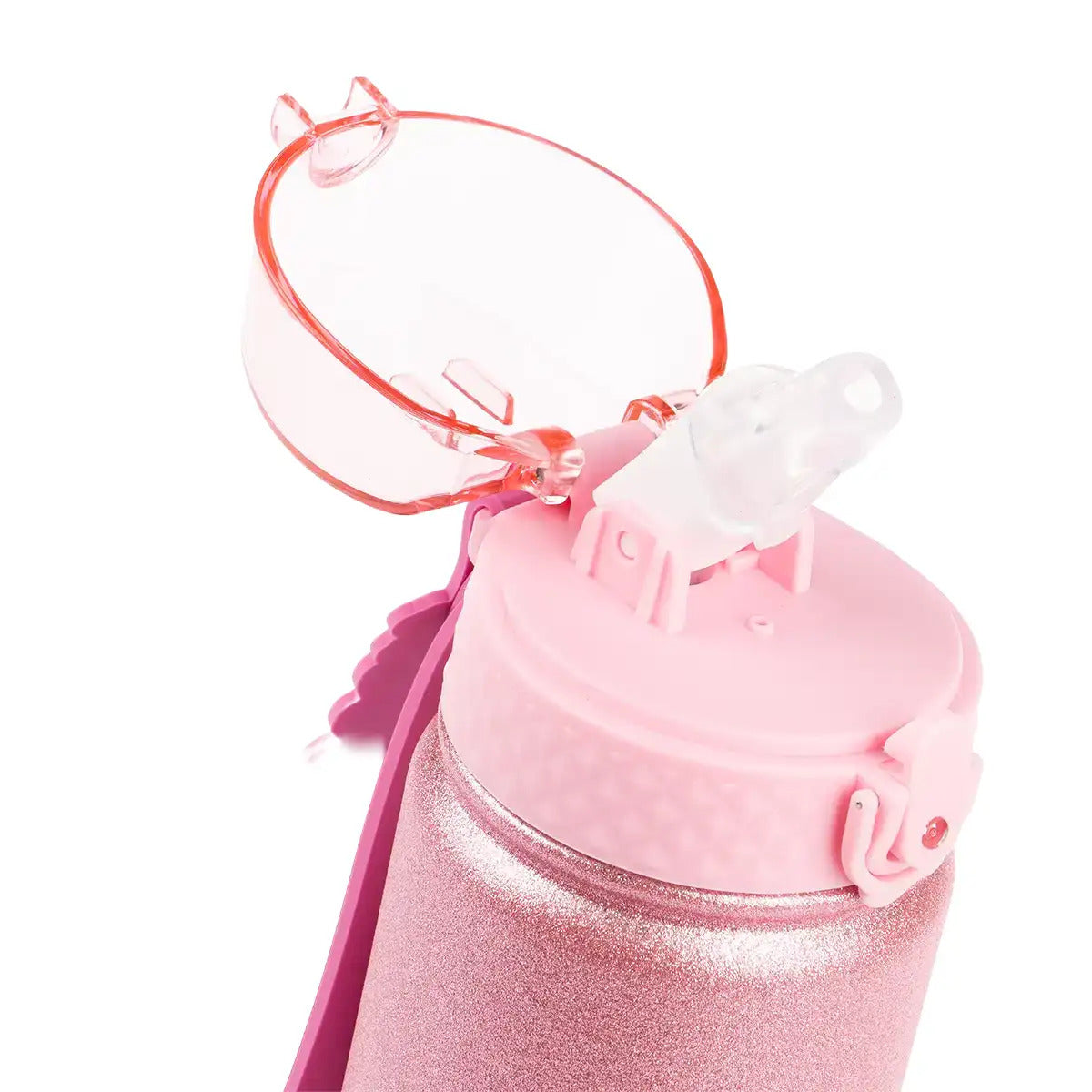 Borraccia termica Glitter 550ml - Rosa
