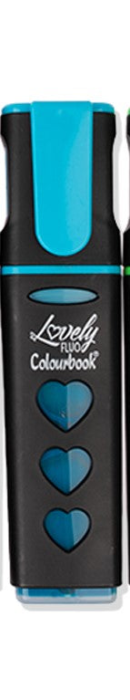 Evidenziatore liquido Lovely Fluo - Azzurro